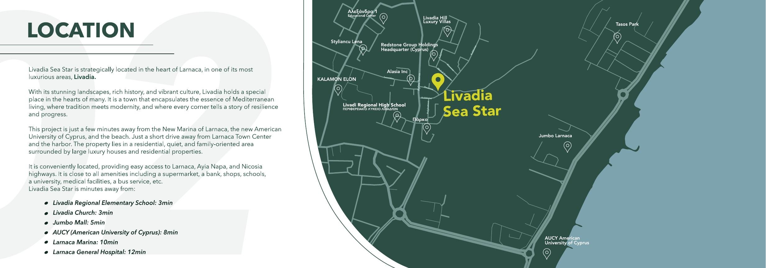 Livadia Sea Star location